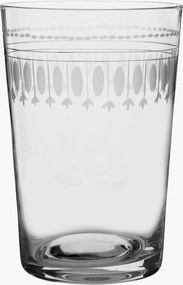 Set di 6 bicchieri in cristallo soffiato Ovals