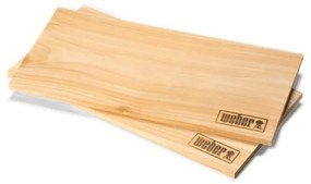 Panetti di cedro rosso occidentale - Grandi Set di 2 grandi 15 x 40 cm Weber