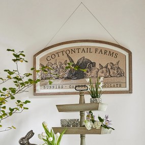 Quadretto decorativo Cottontail Farms