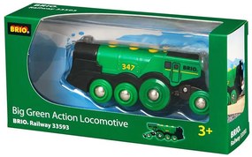 Brio - Grande locomotiva a batterie verde