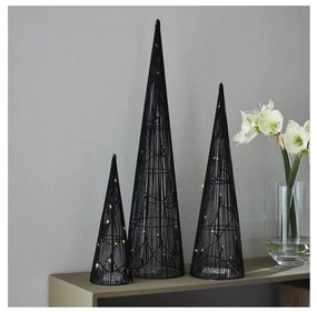 Markslöjd 705748 - SET 3x decorazioni natalizie LED DUNGE 45xLED/0,03W/4,5V nero