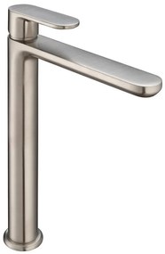 Rubinetto per lavabo Plano nichel satinato HUBER H 24.6 cm