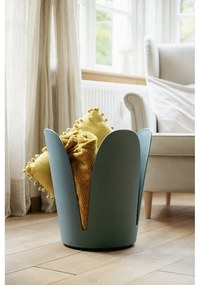 Sgabello color petrolio in plastica impilabile Comiso – Wenko