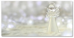 Quadro su vetro Ornamento di angelo di vetro fresco 100x50 cm