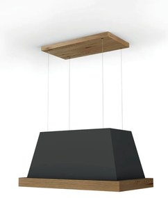Cappa ad isola Thea EV8 DG A80 FABER nero L 80 cm
