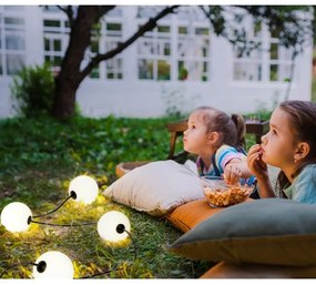 Catena decorativa da esterno LED 10xLED/0,8W/230V IP67 7,7 m