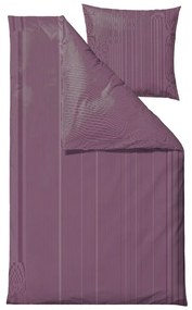 Set copripiumino e federa viola in cotone per letto singolo 140x200 cm Cheerful – Södahl