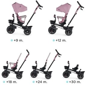 KINDERKRAFT select - Triciclo per bambini 5in1 SPINSTEP rosa