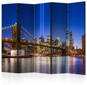 Paravento Blue New York II [Room Dividers]