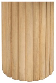 Tavolino in legno di mango in colore naturale 60x120 cm Montmartre - Ixia