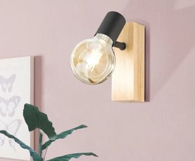 Eglo 98111 - Luce Spot da parete TOWNSHEND 3 1xE27/10W/230V