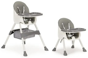 Sedia da pranzo grigia per bambini HC-823-GRAY