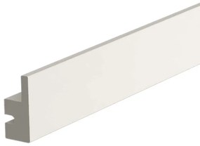 Cornice Pitturabile per Illuminazione Unidirezionale per Strisce LED - 1,15m Selezionare la lunghezza 1,15 Metri