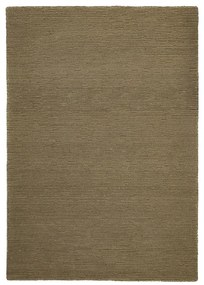 Tappeto color kaki in lana tessuto a mano 160x230 cm Harris Boucle – Flair Rugs
