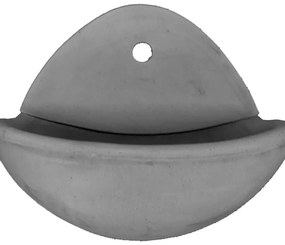 Fontana a parete in terracotta H 45 cm, 51.5 x 25.5 cm