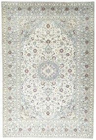 Kashan Tappeto 210 x 300 Beige (Iran) Annodato A Mano
