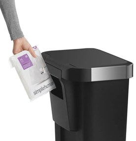 Cestino in plastica a pedale 45 l - simplehuman
