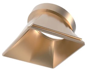 Riflettore Quadrato Con Pendenza Dynamic Alluminio Oro