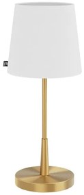 ByRydens 4002730-6501 - Lampada da tavolo LUMI 1xE27/8W/230V bianco/oro 48,5 cm
