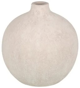 Vaso Crema Ceramica Sabbia 22 x 22 x 25 cm