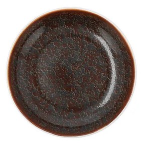 Piatto Piano Ariane Decor Ceramica Marrone (10 cm) (24 Unità)