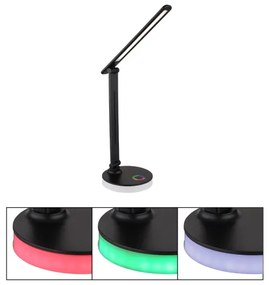 Globo 58445B - LED RGBW Lampada da tavolo dimmerabile GERALDO LED/5W/230V + LED/2W