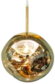 Lampada Da Soffitto Pensile Di Vetro Gold APP331-1CP