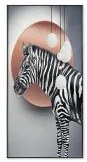 Quadro DKD Home Decor Zebra (80 x 3 x 160 cm)