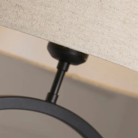 Searchlight EU93101NA - Lampada da tavolo ELEGANT 1xE27/60W/230V colore crema