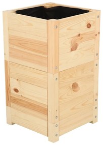 Compostiera in colore naturale Worm - Esschert Design