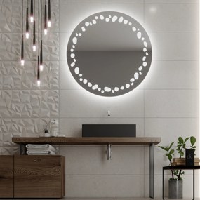 Specchio rotondo con iluminazione LED C7