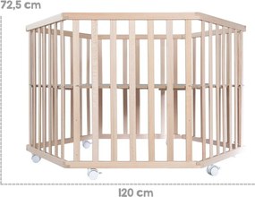 Box in legno di faggio colore naturale 119x104 cm - Roba