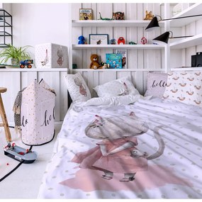 Cuscino per bambini in cotone Mouse, 45 x 45 cm Little Mouse - Butter Kings