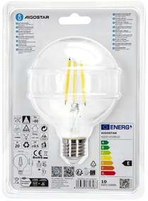Lampadina LED G95 E27/10W/230V 6500K - Aigostar