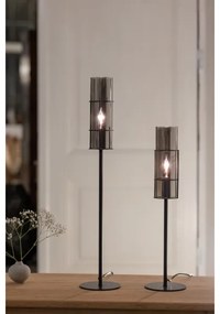 Markslöjd 108559 - Lampada da tavolo TUBO 1xE14/40W/230V 50 cm nero