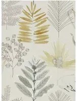 Blätter Tapete Yasuni von Harlequin - Ochre/ Linen