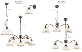 Jupiter 1177 - XS 5 - Lampada a sospensione XSARA 5xE27/60W/230V