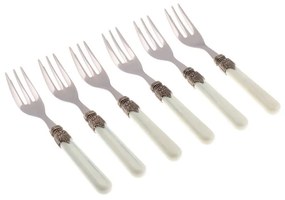 Vintage - Posate Rivadossi Set 6pz Forchettine Dolce