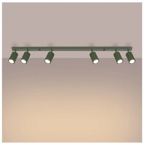 Faretto verde 6,5x117 cm Gleam – Sollux