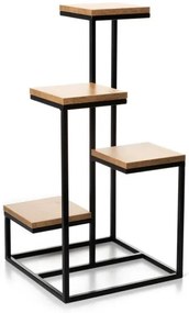 Portafiori KASKADA 79x40 nero/marrone