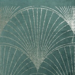 Tovaglia centrale in velluto con stampa lucida color menta Larghezza: 35 cm | Lunghezza: 140 cm