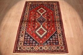 Yalameh Tappeto 150x100 (Iran) Annodato A Mano