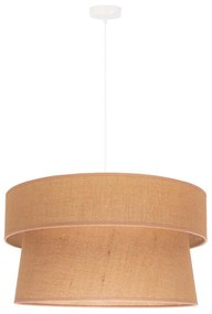 Duolla - Lampadario a sospensione con filo ETNIC 1xE27/40W/230V diametro 45 cm beige