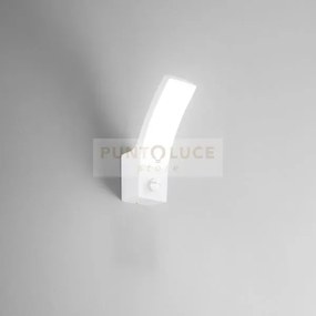 Applique led 12w sail con sensore strut.alluminio diffus.pc colore ...