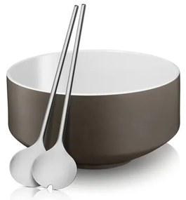 WMF - Insalatiera con posate MOTO grigio