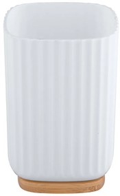 Tazza bianca per spazzolini da denti Rotello - Wenko