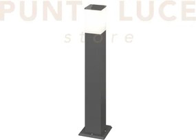 Nizza palo 60cm 1 luce attacco e27 grigio antracite ip44 ik06 in al...
