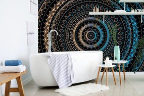 Carta da parati – Mandala con motivo solare
