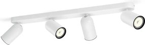 Philips - Faretto LED RGBW dimmerabile 4xGU10/4,9W/230V 2700-6500K bianco