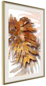 Poster  September Leaves  Cornice Quadri Cornice d'oro con passe-partout, Larghezza x Altezza Home decor 20x30